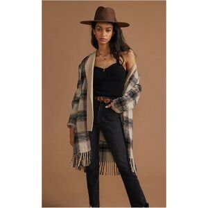 Anthropologie Maeve Corset Tank Top Black Medium